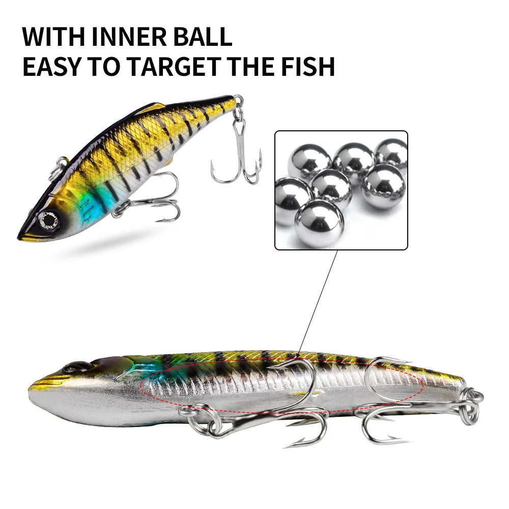 Crankbait-señuelo de Pesca de 8Cm y 11,8G, Wobbler, Se sumerge, Vib, duro, de hielo, Mini Wobblers, Crankbait, novedad - imagen 5