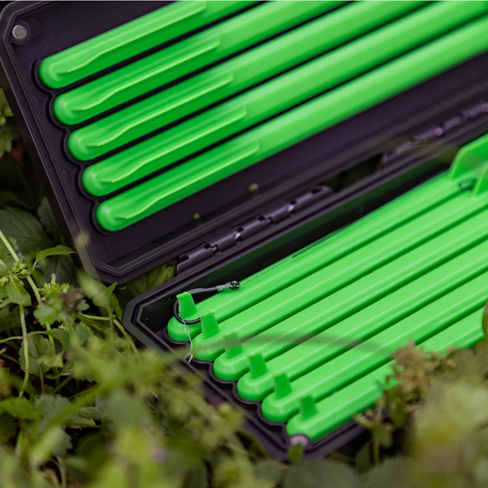 Caja de pesca para sedal de pesca de carpa, estilo europeo magnetizado con 11x160 cubos magnetizados, equipo de pesca de carpa - imagen 5