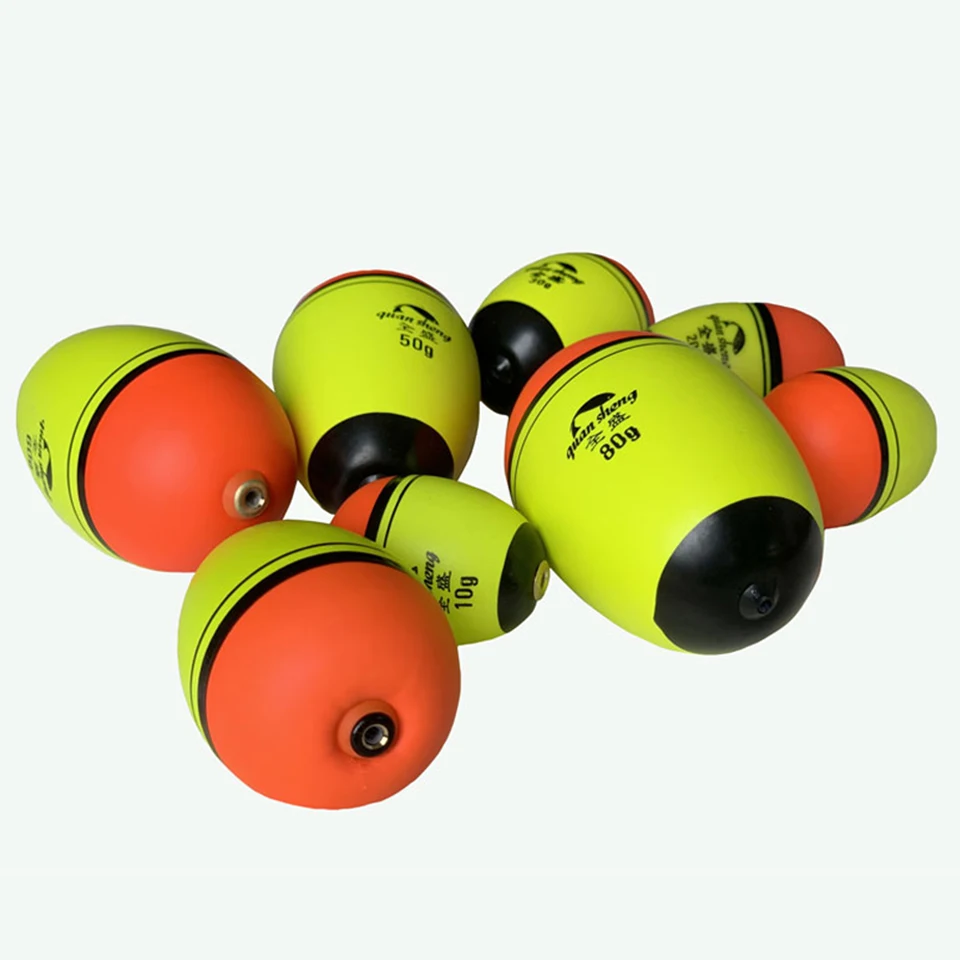 Flotador de pesca de espuma EVA, Flotador elástico Boya, aparejos de pesca en roca, 10g-60g, 1 unidad - imagen 5