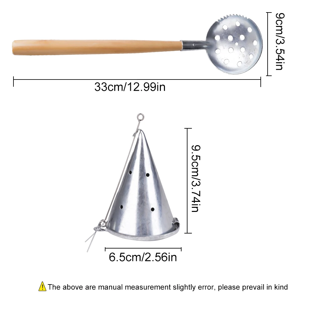 FTK-cuchara de hielo de invierno para pesca en hielo, herramienta de acero resistente para romper y quitar hielo en lagos congelados, accesorios de pesca - imagen 3