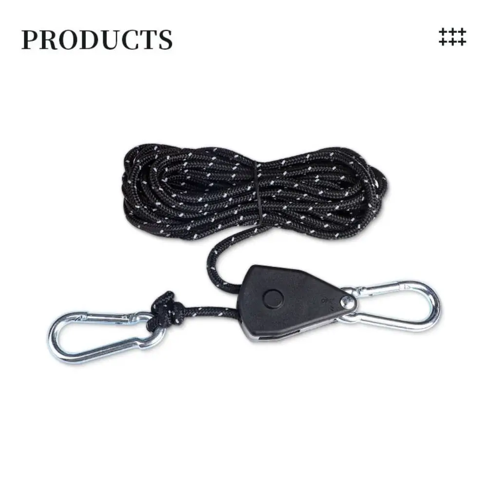 Trinquetes de polea a prueba de viento multicolores, polea de elevación de canoa para Kayak al aire libre de alta calidad, 3 ~ 4mm, 3/4 metros - imagen 5