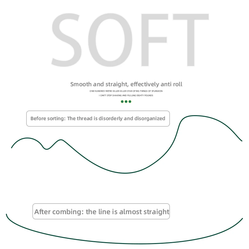 YGKX-sedal de pesca de nailon de 100m, hilo principal de monofilamento superfuerte japonés para pesca en agua salada/dulce - imagen 3