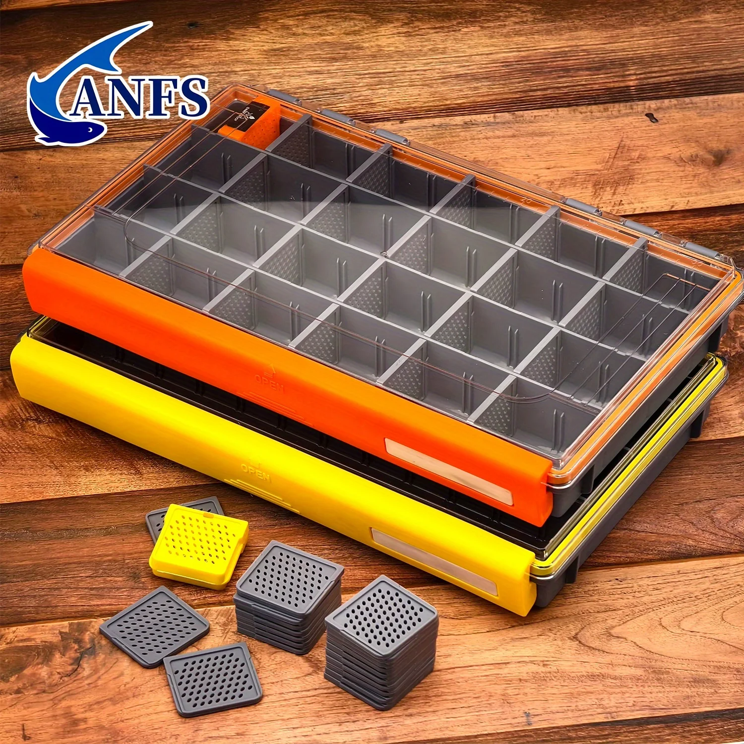 Caja de Aparejos ANFS Impermeable con Divisores Extraíbles - imagen 2