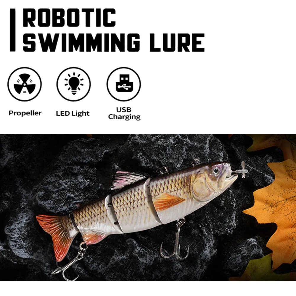 Castfanatic 35/54g multiarticulado Swimbait Crankbait Robot cebo hundimiento Wobbler señuelo para pesca en el mar Trolling Swimbaits aparejos - imagen 2