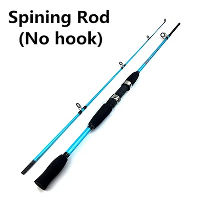 Blue Spinning Rod