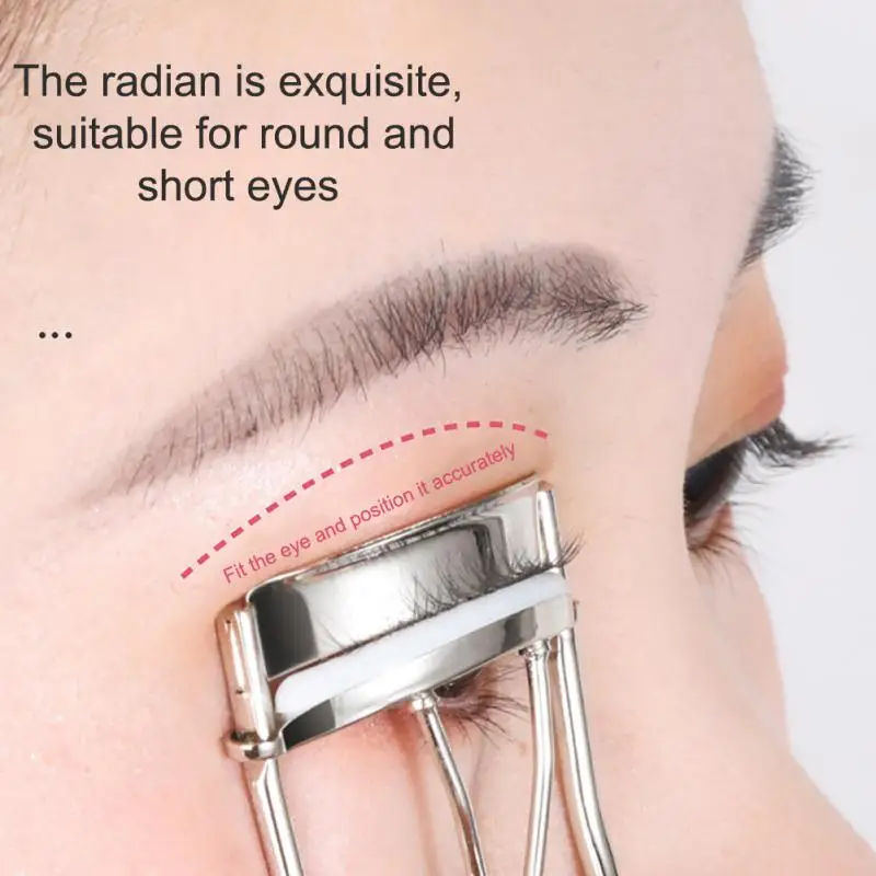 Pinzas de pestañas portátiles, rizador de pestañas, no daña las pestañas, Clip de pestañas, herramienta de maquillaje de belleza cosmética - imagen 2