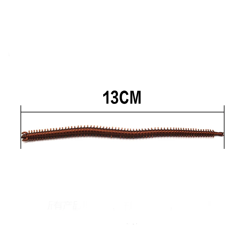 WATERBOY-Lote de 20 unidades de cebo blando para gusanos, 13cm/2g, cebo de pesca de mar, gusano de tierra, accesorios de señuelo de pescado - imagen 3