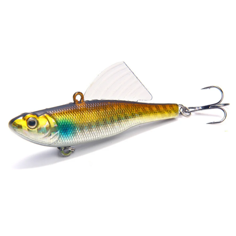 Señuelo de Pesca de pececillos, 1 unidad, 7,5 cm, 6g, Wobbler, Crankbait, plantilla Artificial dura, cebo de carpa a rayas, aparejos de Pesca de lubina - imagen 5