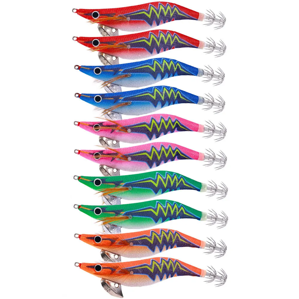 LureUV-señuelo luminoso para pesca, cebo de pesca de camarón, pulpo, sepia, 10 piezas, 3,5G, 18,5 - imagen 2