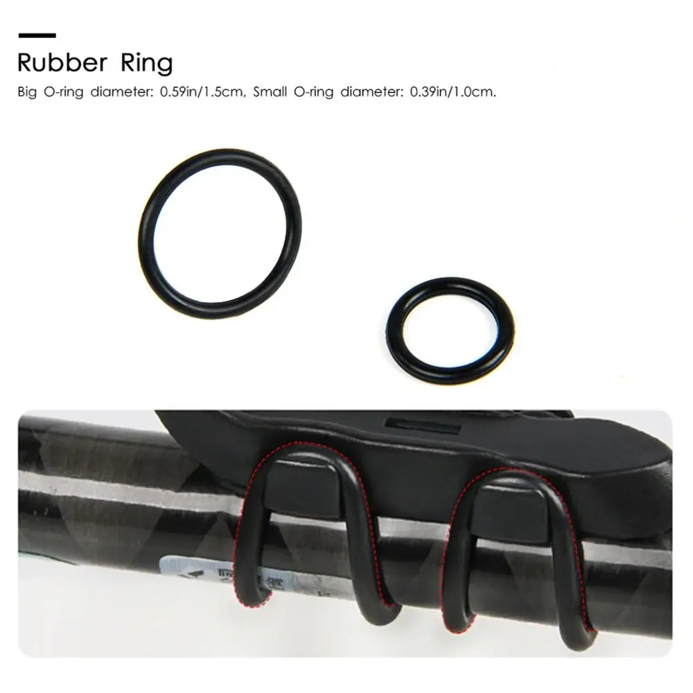 Soporte de señuelos de plástico para pesca, gancho magnético seguro, 4 anillos de goma, de alta calidad, nuevo estilo - imagen 2