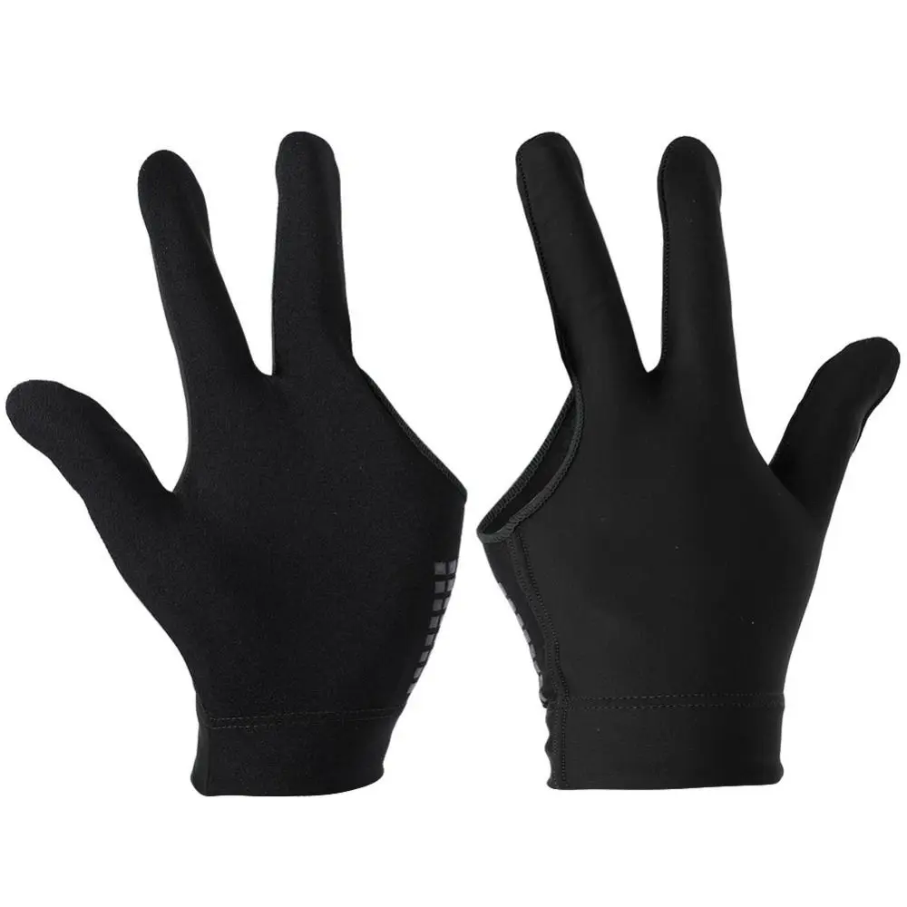 Accesorios de billar guantes de billar de mano izquierda guantes de tacos de nailon antideslizantes guantes de tres dedos antideslizantes - imagen 5