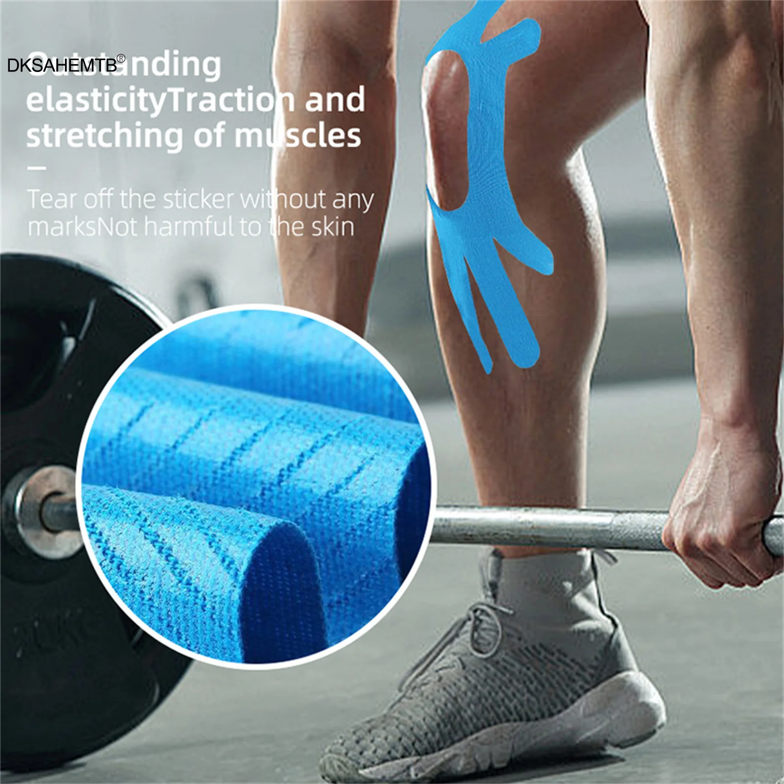 Rodilleras específicas para deportes vendaje muscular de alta elasticidad correr ciclismo boxeo levantamiento de pesas juego de pelota vendaje antitencha 1 ud. - imagen 5