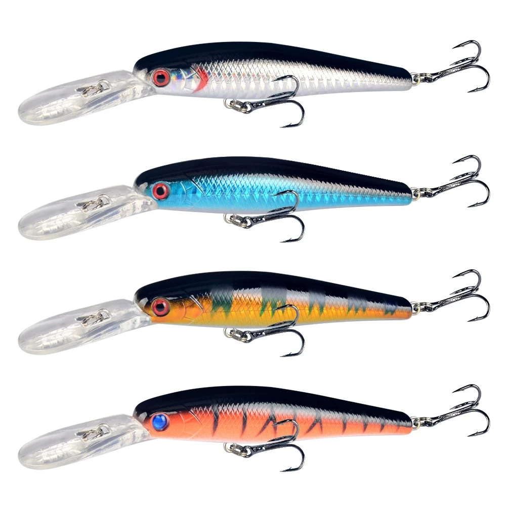 Señuelo Wobbler Minnow para lubina, lucio y perca – buceo profundo
