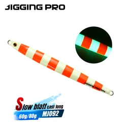CASTFUN – Jig fundido luminoso de acción lenta para agua salada
