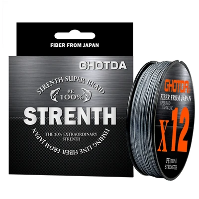 12 Strands Dark Grey