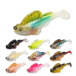 Swimbait blando para pesca - cebo vinilo para lubina, lucio, perca