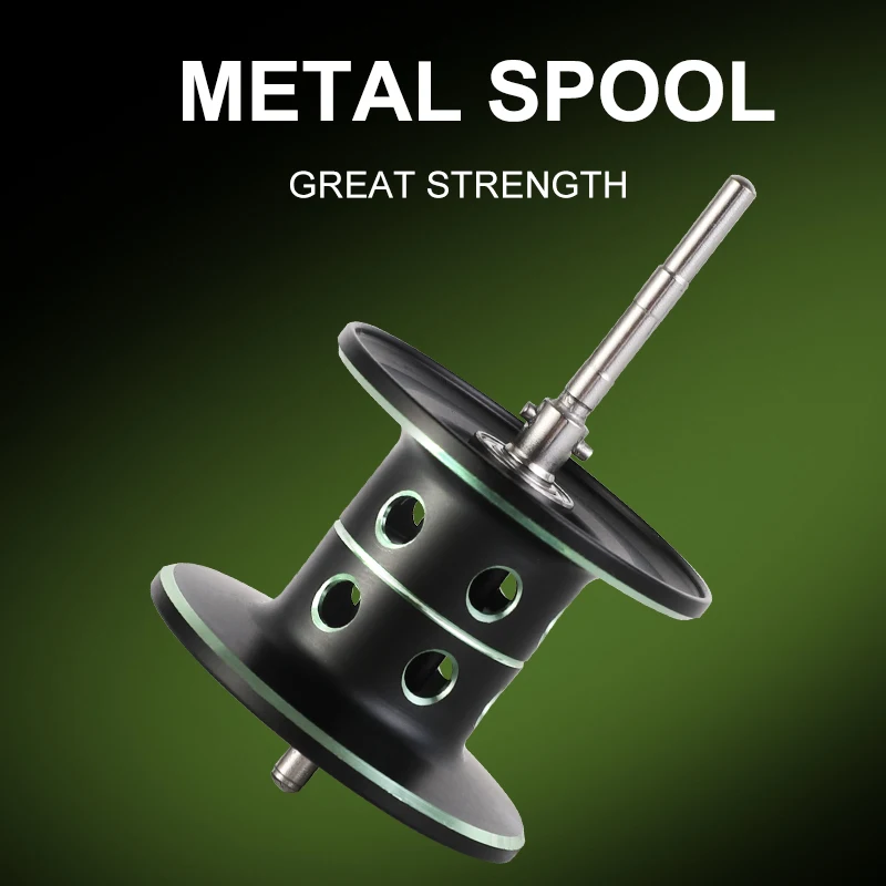 Carrete Baitcasting 6,3: 1 relación de engranaje arrastre máximo 8KG carrete Baitcaster carrete de Metal rueda de freno magnético pesca en agua dulce y salada - imagen 5