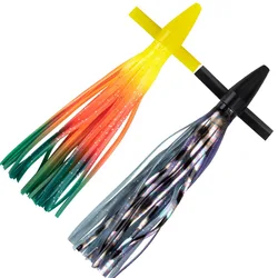 1 unidad de cebo de atún para pesca en barco de aguas profundas, 18cm, 23cm, pulpo, señuelos de agua salada en alta mar para Mahi Marlin Wahoo, aparejos de pesca de gran juego