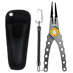 Alicates de pesca Sanlike – Aluminio, corte tungsteno, una mano