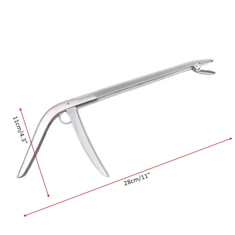 SANLIKE-pinza de labio de pesca de acero inoxidable, removedor de anzuelos multifunción, Clip de pescado desmontable, alicates de pesca, accesorios de pesca - imagen 2