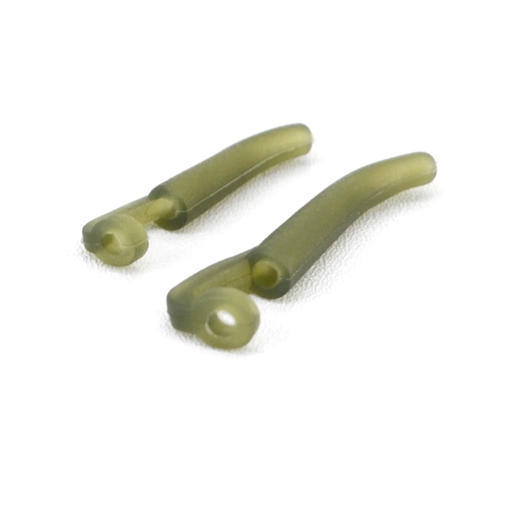 Accesorios de pesca de carpa 20 piezas, mangas antienredos para anzuelos, alineador de línea de aparejo en D, aparejos de Terminal Zig rig AH014 - imagen 3