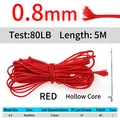 Red 0.8mm 5m
