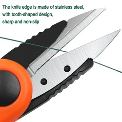 Tijeras plegables con sedal de acero – Accesorio pesca
