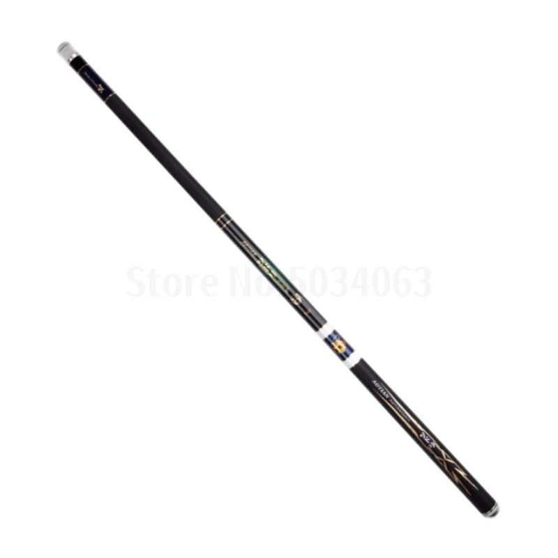 Caña de corriente telescópica 3,6 m-8,1 m, depósito de carbono, caña de pescar para estanque, pescado de mano de fibra dura súper ligero - imagen 5