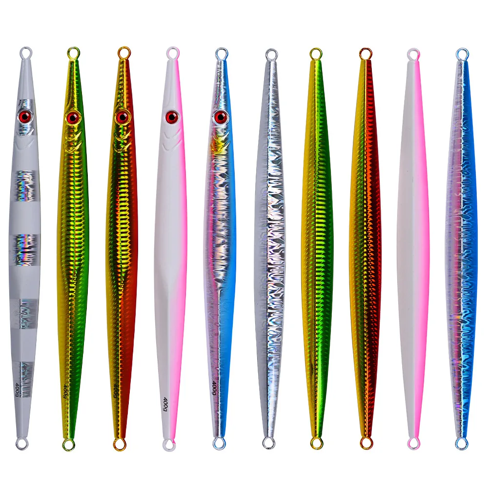 Señivos de pesca diversos y coloridos para experiencias efectivas
