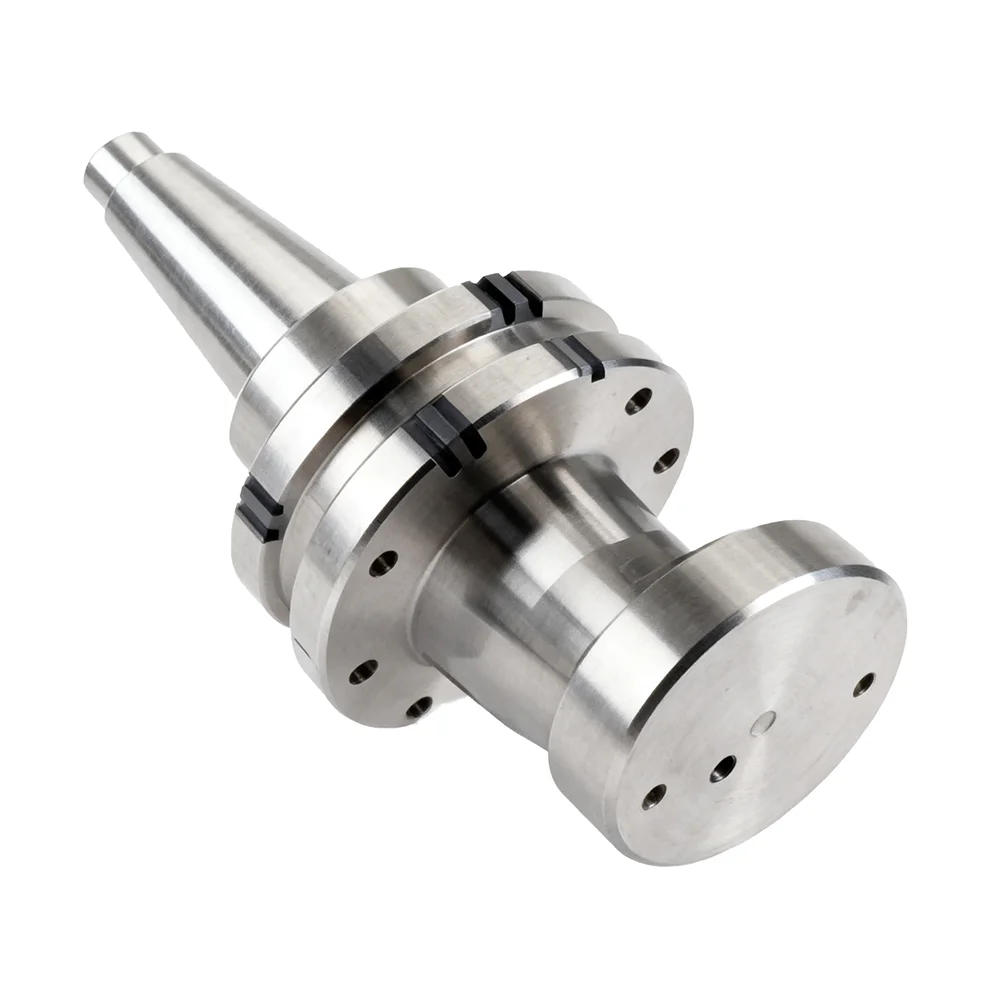 Mecanizado CNC de husillos torneados y perforados en acero inoxidable - imagen 4