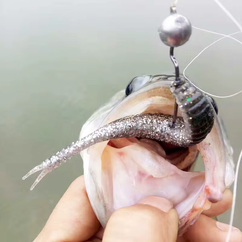 ESFISHING Senuelo Shad blando para lubina – 90mm - imagen 5