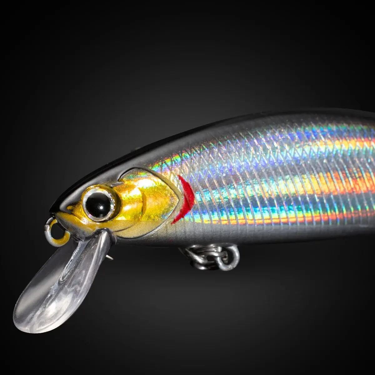 Señuelos de pesca de pececillo de hundimiento lento, 10cm, 14g, 6 unids/lote, con sistema de fundición larga con anzuelos de pesca de alta calidad para trucha y Lucio - imagen 4