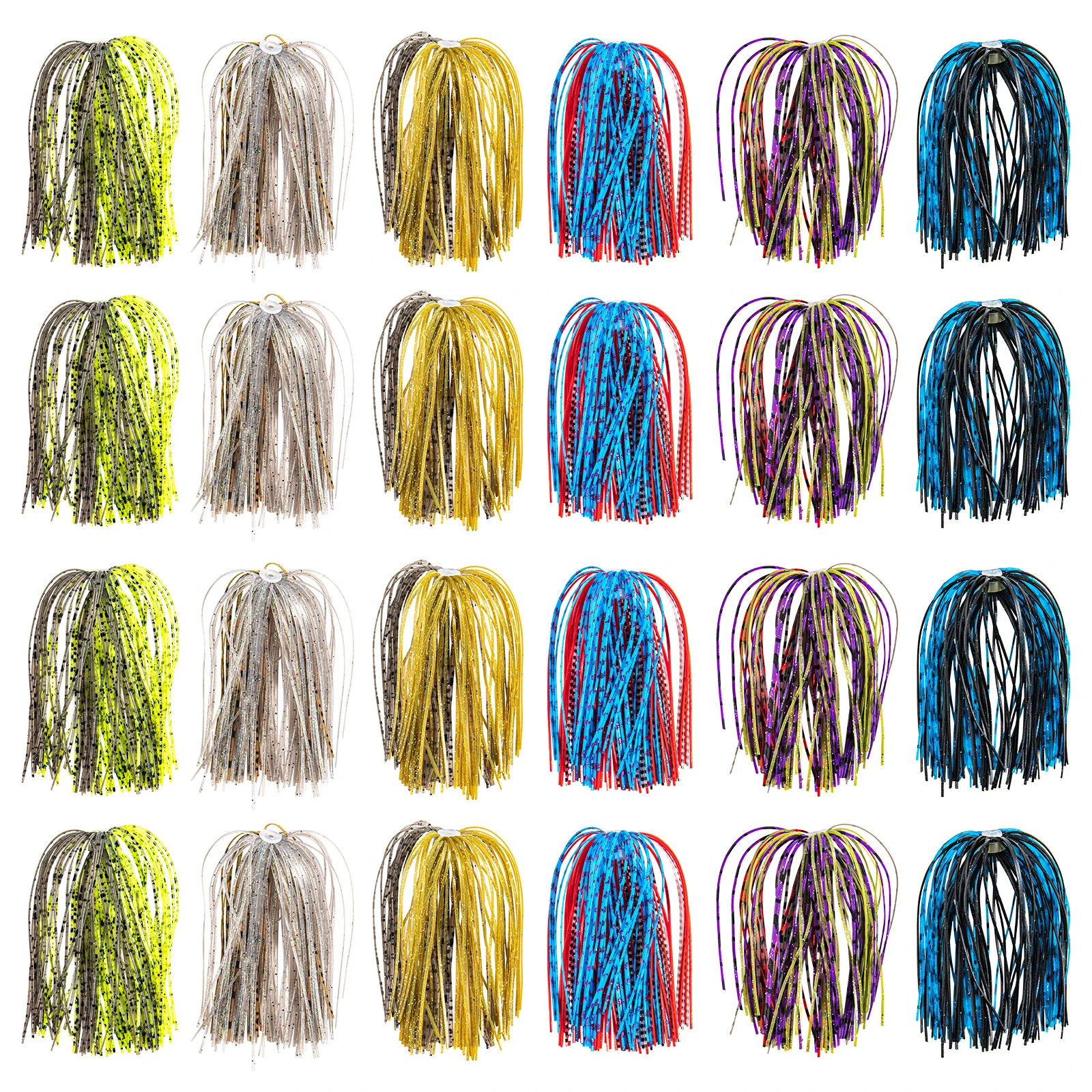 Goture Jigs de silicona con falda giratoria para lubina - imagen 2