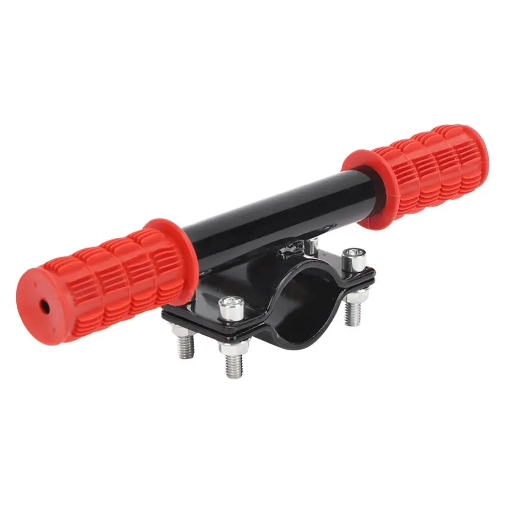 Manillar de seguridad antideslizante, mango ajustable negro/rojo para niños, barra de agarre para patinete de coche eléctrico Xiaomi Mijia M365 - imagen 5