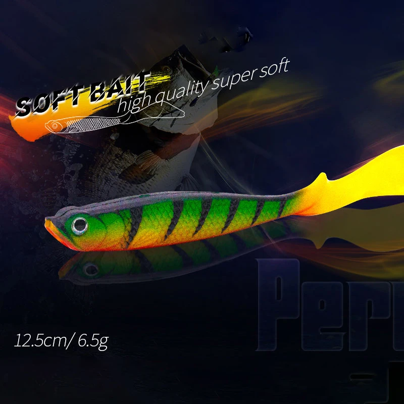 3 uds gusano silicona cola en T 5,5 cm Señuelos de Pesca Pesca Artificial silicona suave cebo Pesca de carpa