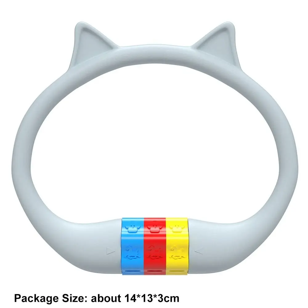 Candado portátil con diseño de oreja de gato para bicicleta, candado con contraseña de silicona antirrobo para niñas, colgante de candado elegante para Campus, Scooter - imagen 5