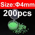4mm Verde 200 piezas