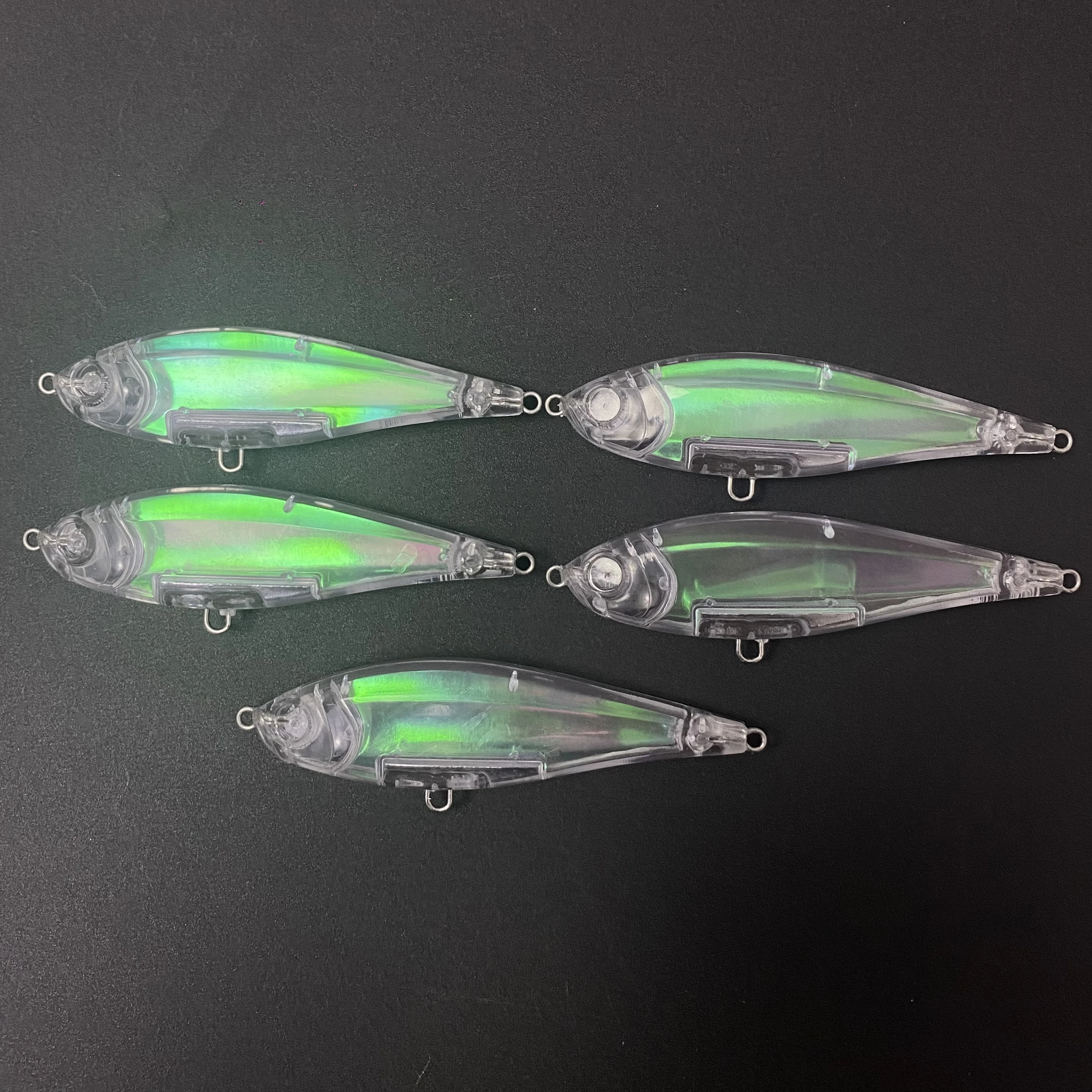 50 Uds 110mm 25,8g espacios en blanco sin pintar lápiz que se hunde pesca carpa trucha aparejos de Pesca Twitchbait Isca Pesca Wobblers espacios en blanco 9079 - imagen 3