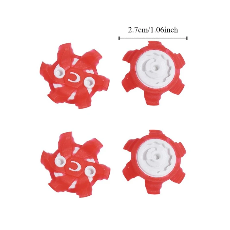 Ayuda para entrenamiento de Golf, tacos de repuesto de bloqueo rápido, alfileres para zapatos, accesorios para zapatos de Golf, picos para zapatos de Golf - imagen 5