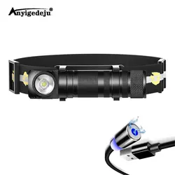 Linterna LED SST40 pesca imán trasero carga magnética