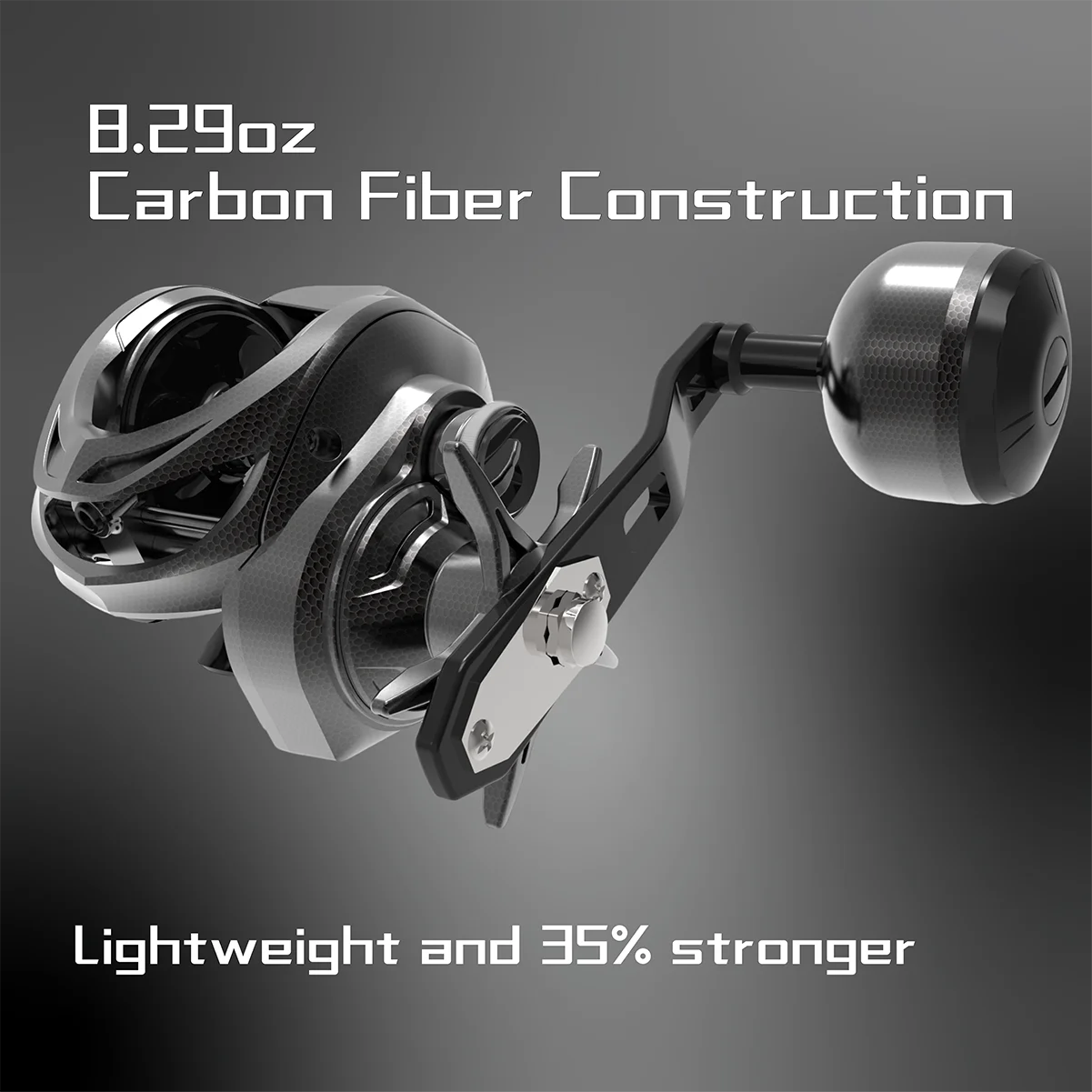 Fishdrops BOLD300-L/R, carretes Baitcaster, 9+1BB, carrete de aluminio CNC, relación de engranaje de alta velocidad 6,3:1 - imagen 2