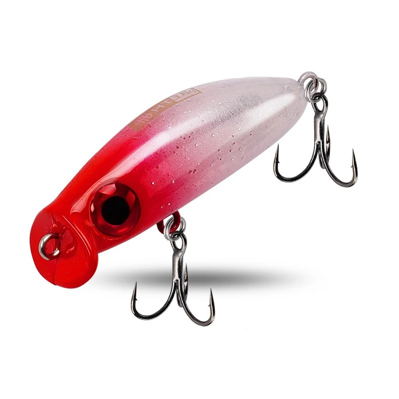 1 Uds 4,1 cm/2,8g Mini láser duro Minnow hundimiento cebo Wobbler Jerkbait manivela Señuelos de Pesca gancho lubina Pesca aparejos de agua dulce y salada - imagen 2