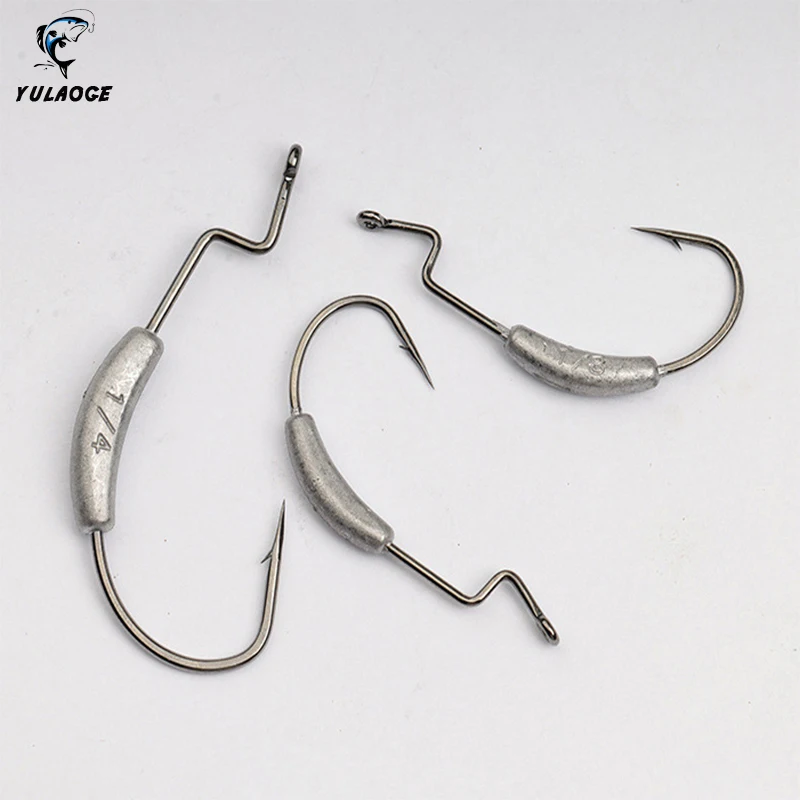 Anzuelos Jig Head para Vinilos – Swimbait ponderado lubina - imagen 5