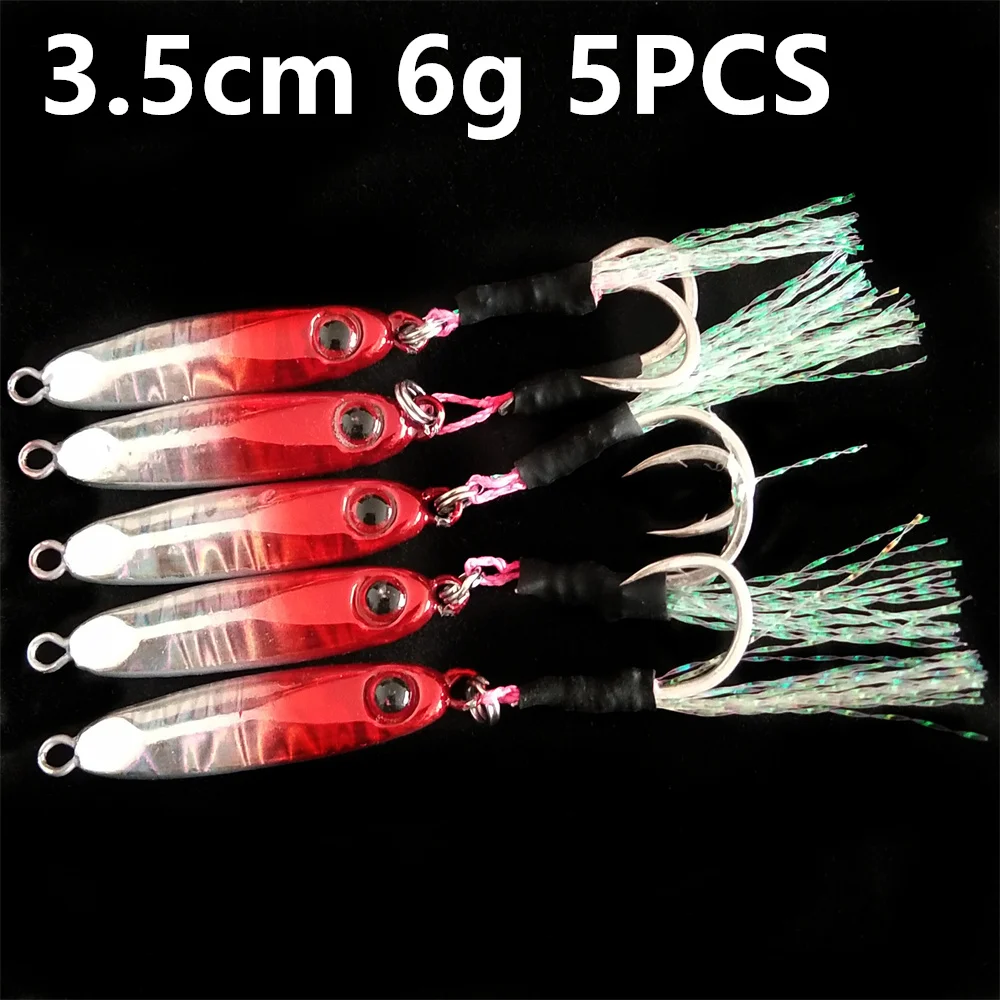HONG 3.5cm 6g 5pcs
