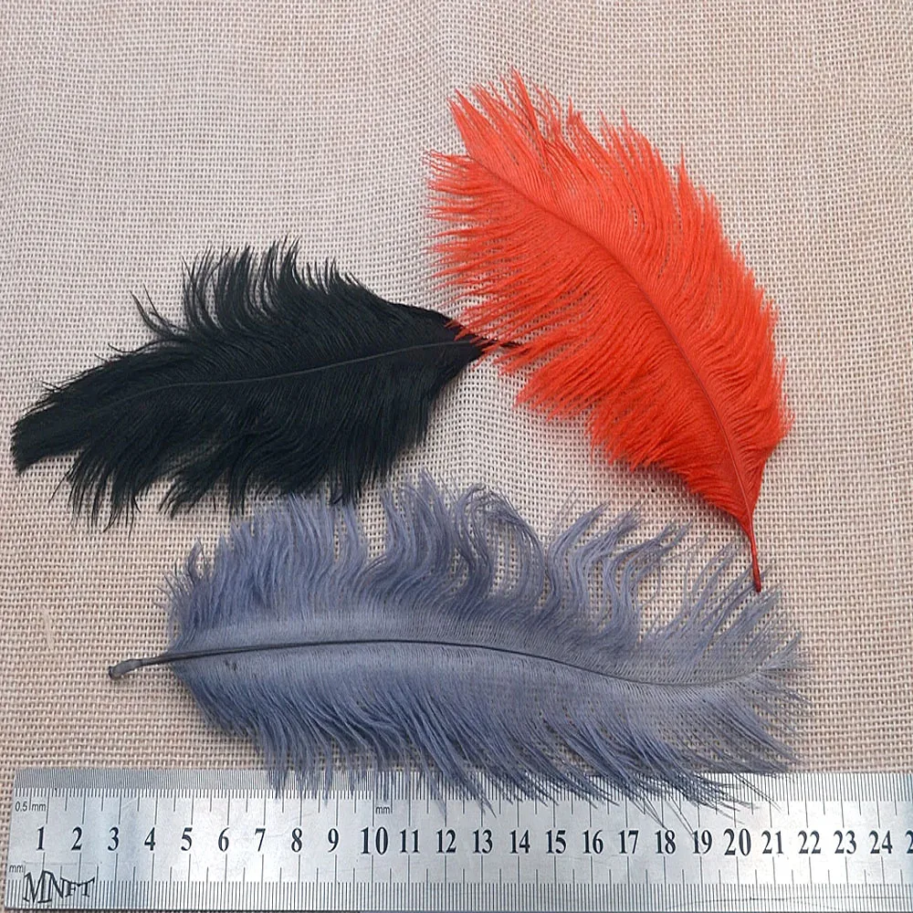 Plumas de Avestruz MNFT para Atar Moscas – Herl Natural - imagen 5