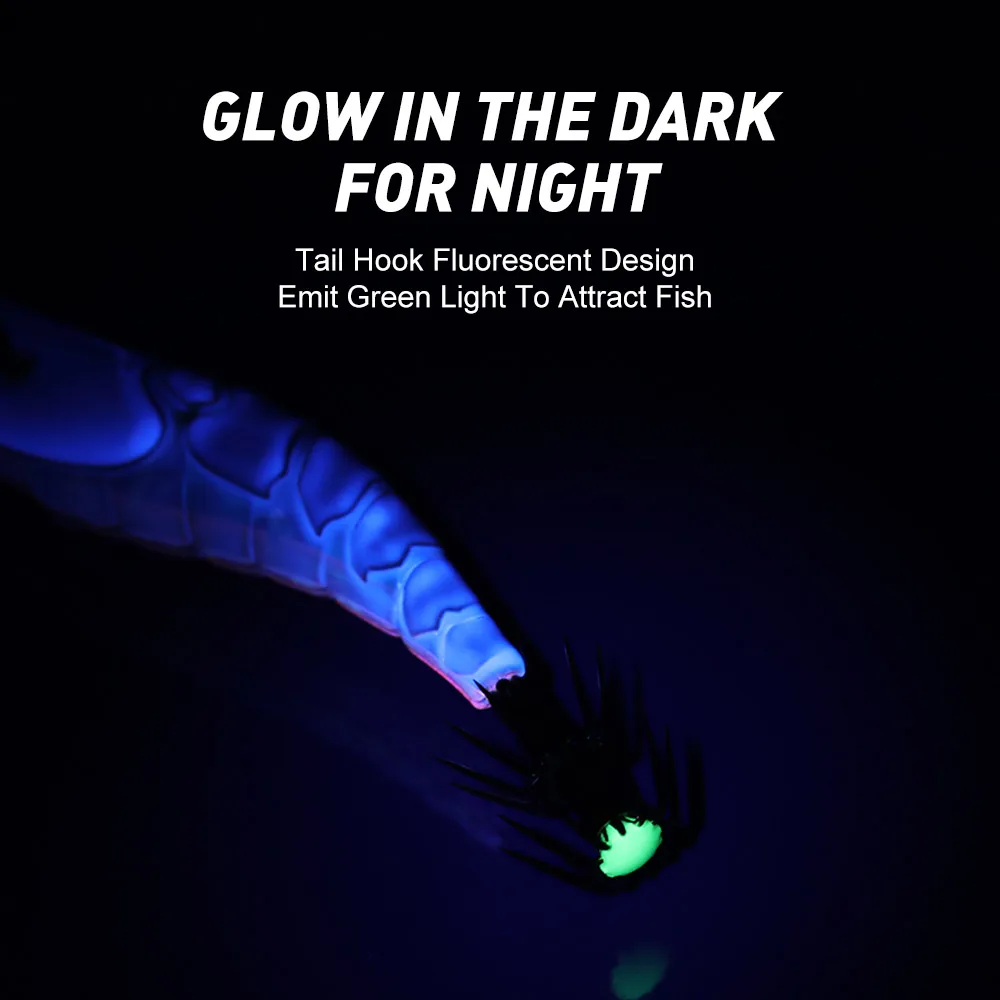 Cebo de calamar del Reino 1.8 #   2.2 #   2.5 #   3.0 #   3.5 #   Señuelos de Jigging artificiales de hundimiento lento pesca en el mar pulpo sepia luminosa EGI - imagen 5