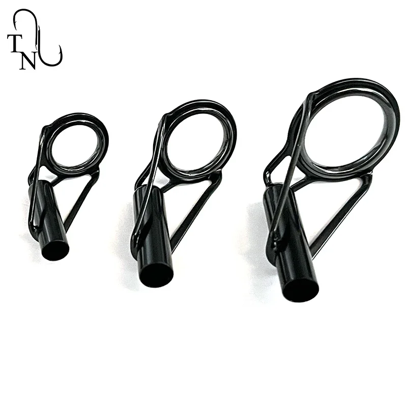 TN110 5 uds BSLST guías de punta de pesca construcción guías de caña de pescar anillo Kit de reparación de agua salada para accesorios de repuesto de pesca - imagen 2