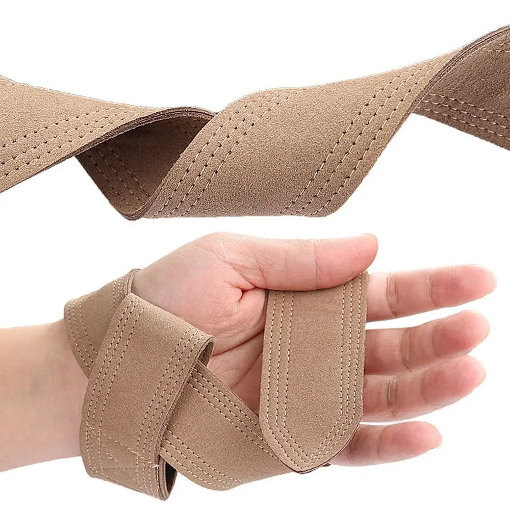 Muñequera profesional antideslizante para Fitness, equipo deportivo protector, empuñaduras de gimnasia, cinturón de resistencia para gimnasio - imagen 2