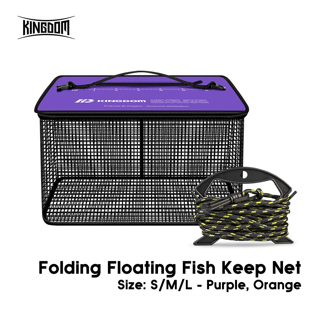 Cesta portapeces flotante Kingdom – Red de retenida plegable