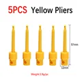5pcs Yellow Pliers